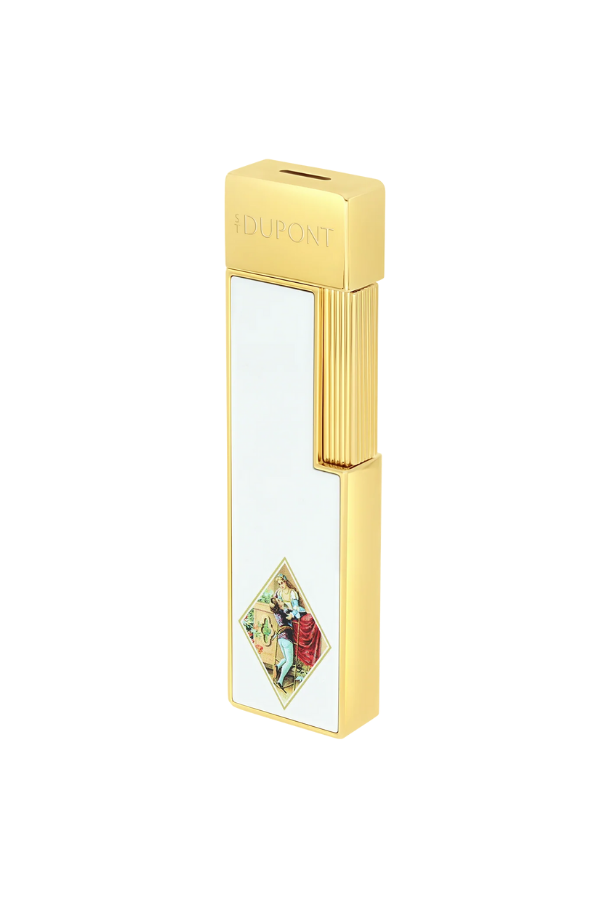 S.T. Dupont Twiggy Romeo Y Julieta Beyaz-Gold Puro Çakmağı 30150