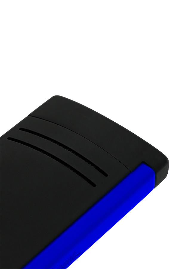 S.T. Dupont Maxijet Lacquered Neon Mavi-Siyah Puro Çakmağı 20171