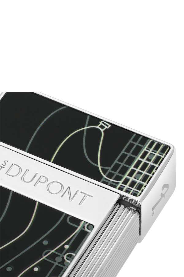 S.T. Dupont Biggy Fender Siyah Puro Çakmağı 25025