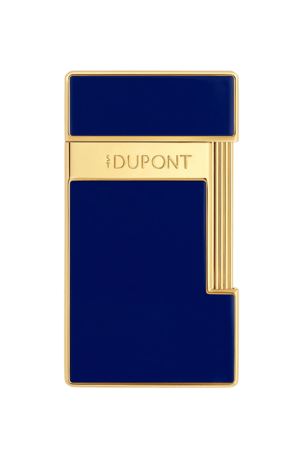 S.T. Dupont Lacquered Slimmy Mavi Puro Çakmağı 28225