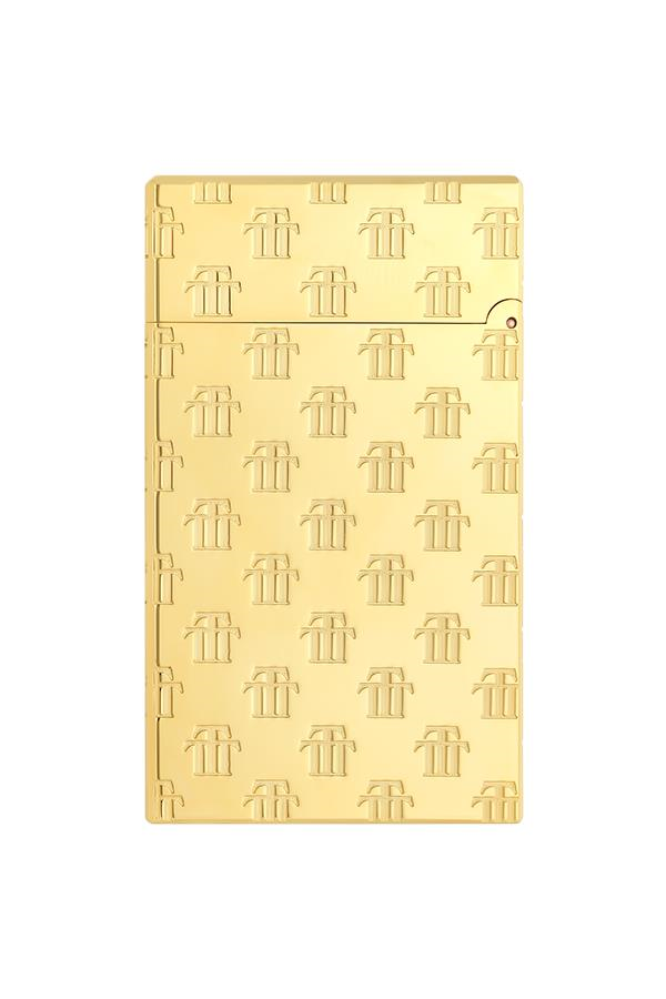 S.T. Dupont Initial Guilloche Trinidad 55th Annieversary  Gold Puro Çakmağı C23077