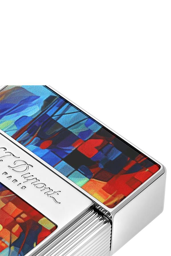 S.T. Dupont Biggy Lacquered Graffty Çok Renkli Puro Çakmağı 25024