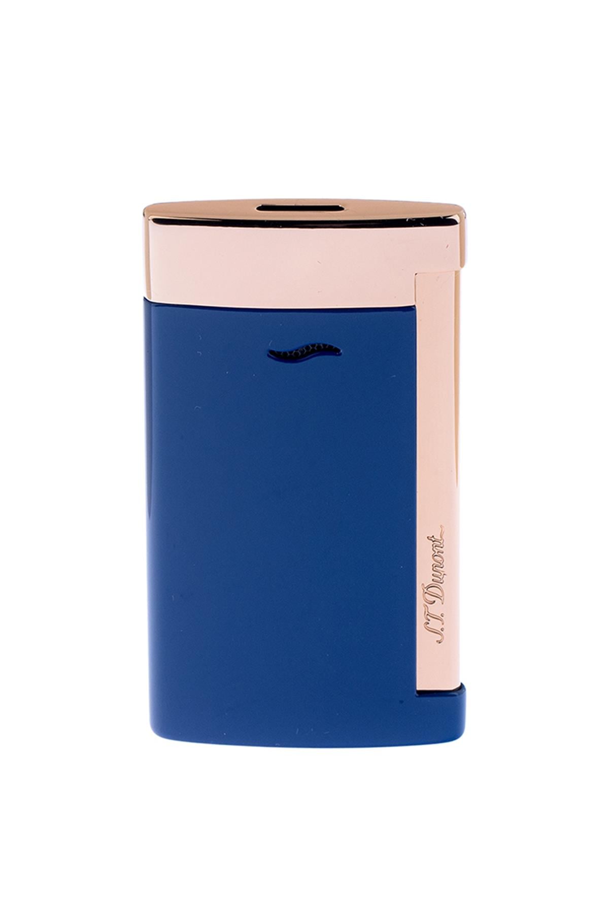 S.T. Dupont Slim 7 Mavi Pembe Gold Puro Çakmağı 27773
