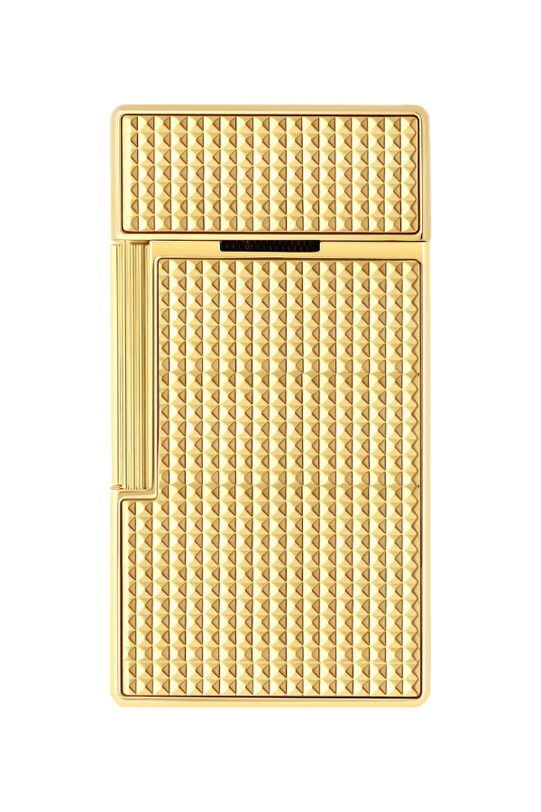 S.T. Dupont Biggy Golden Diamond Head Puro Çakmağı 25209