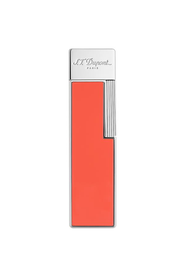 S.T. Dupont Twiggy Turuncu-Krom Puro Çakmağı 30011
