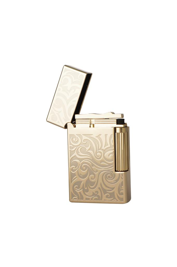 Vindiesel Soft Flame Gold İşlemeli Çakmak