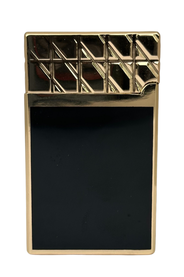Vindiesel Soft Flame Siyah-Gold Desenli Çakmak