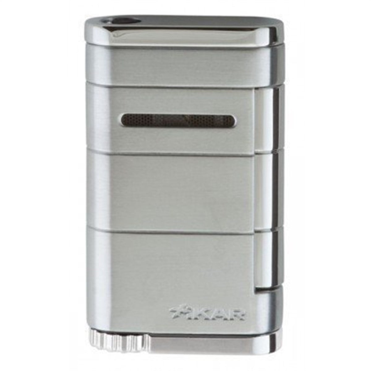 TR1237,Xikar Allume Tek Torch Gümüş Puro Çakmağı