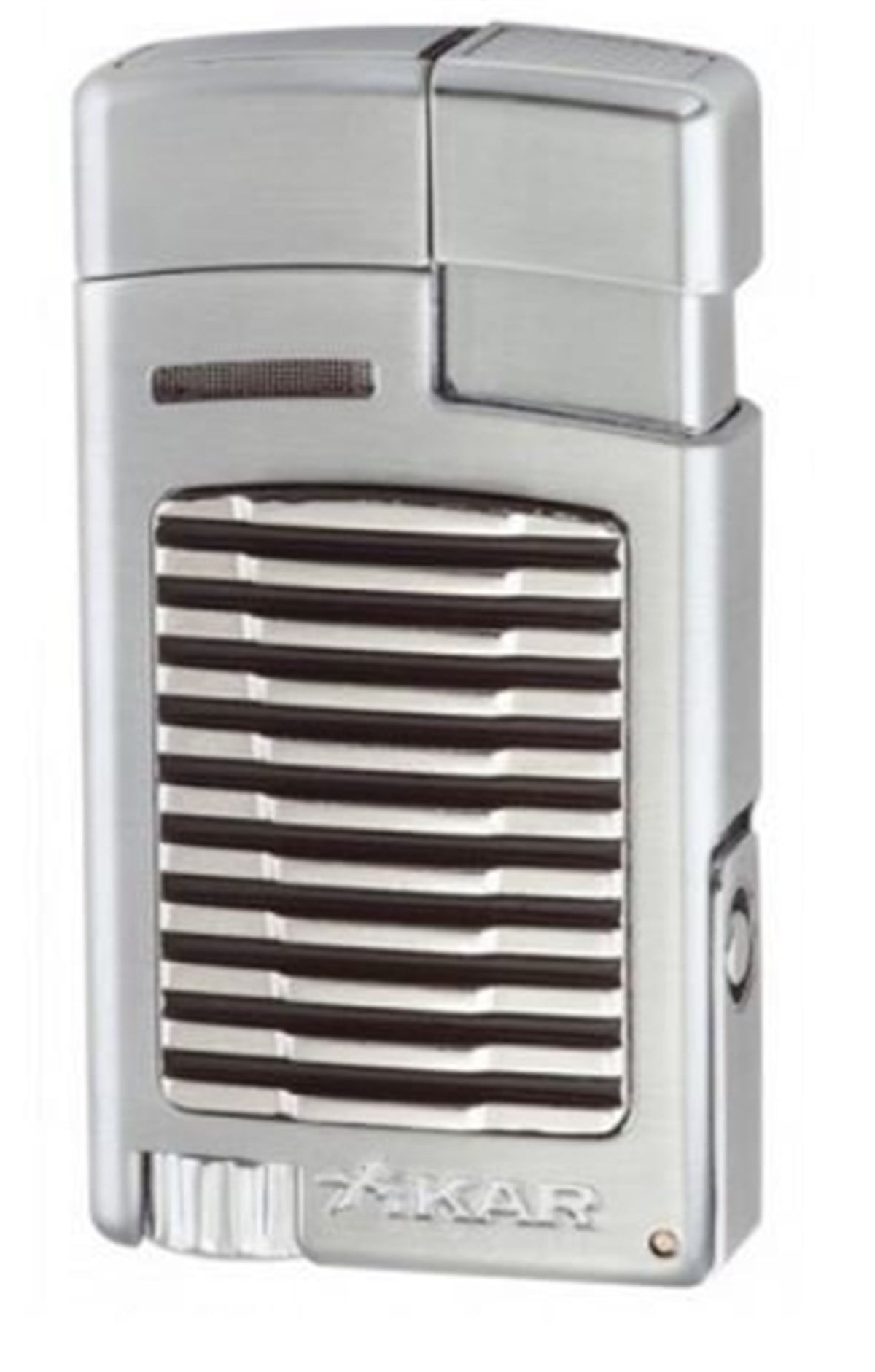 TR1243,Xikar Forte Tek Torch Gümüş Puro Çakmağı