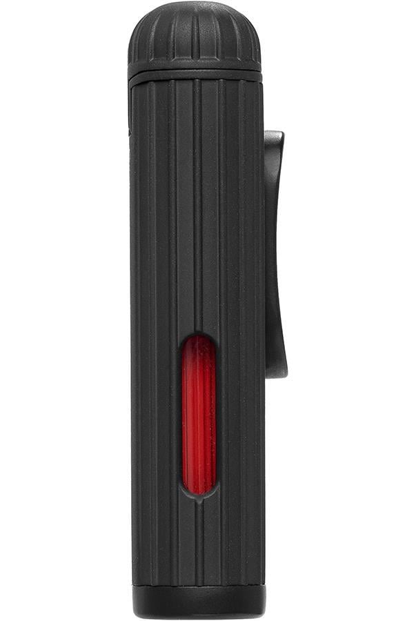 Xikar Hedron Mat Siyah Tek Torch Puro Çakmağı