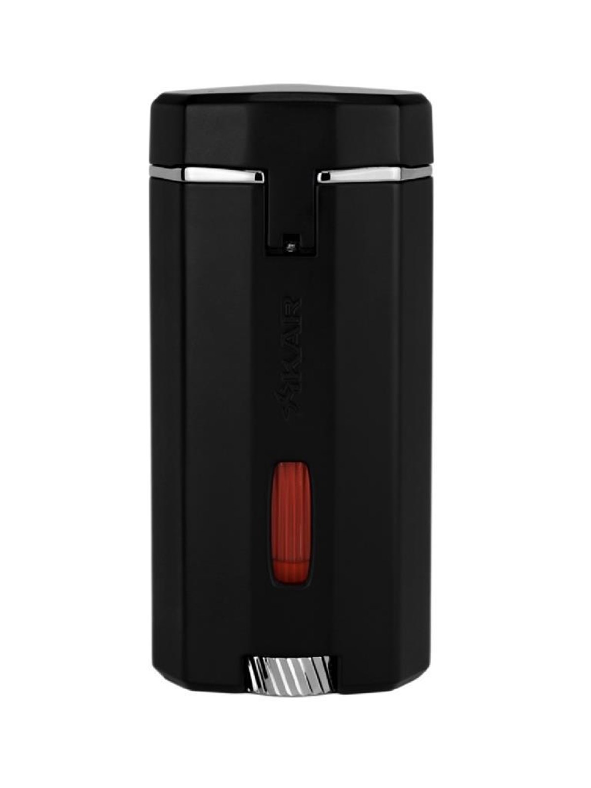 Xikar Meridian Single Lighter Siyah Gunmetal Puro Çakmağı