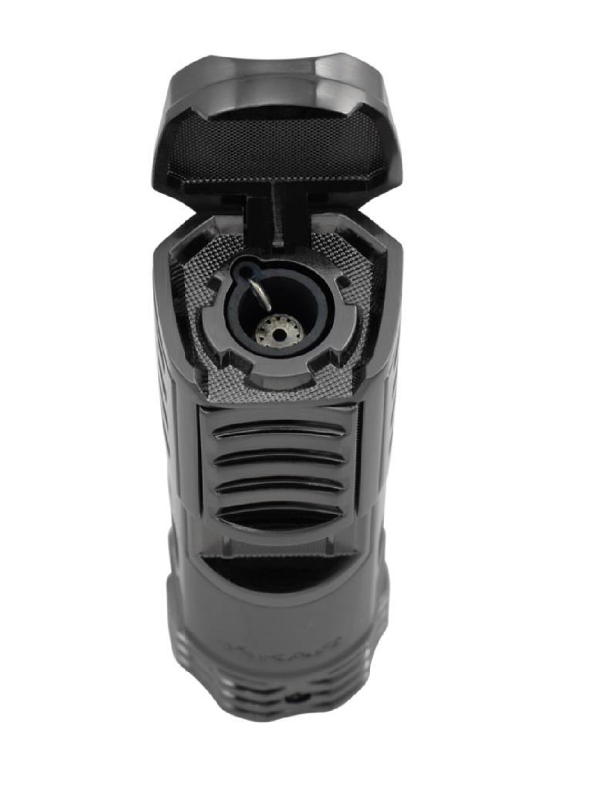 Xikar Tactical Single Lighter Gunmetal Siyah Puro Çakmağı