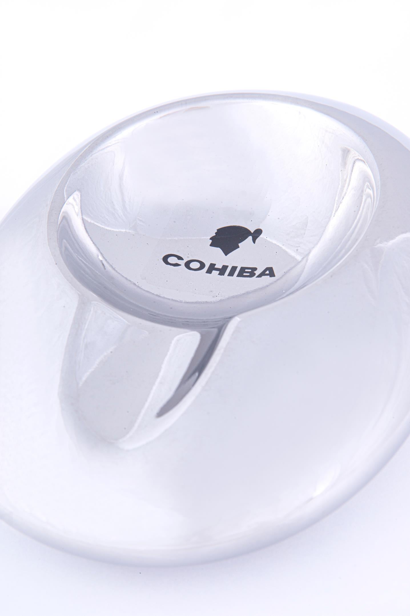 Cohiba Gümüş Metal Tekli Puro Küllüğü