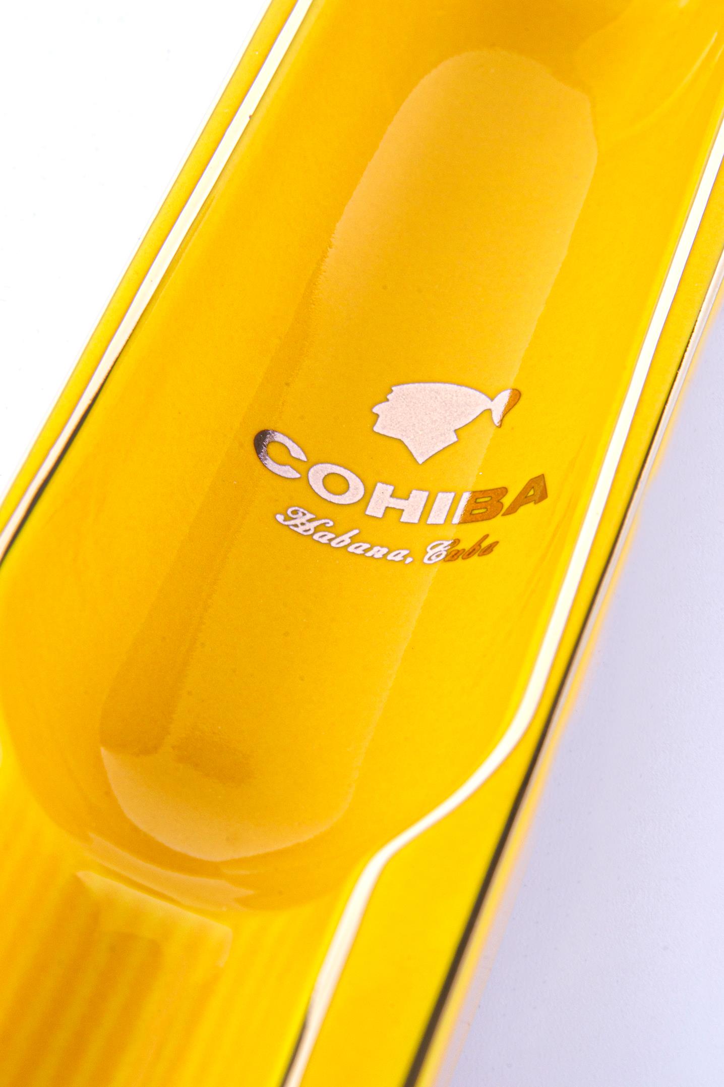 Cohiba Sarı Porselen Tekli Puro Küllüğü
