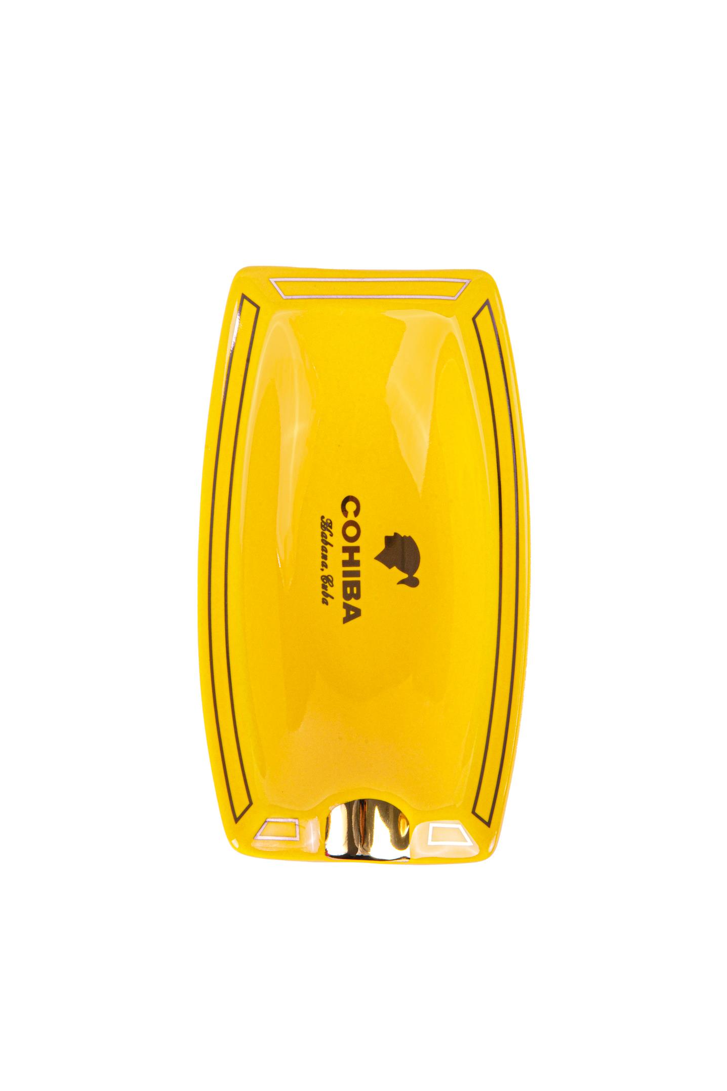 Cohiba Tekli Sarı Porselen Puro Küllüğü