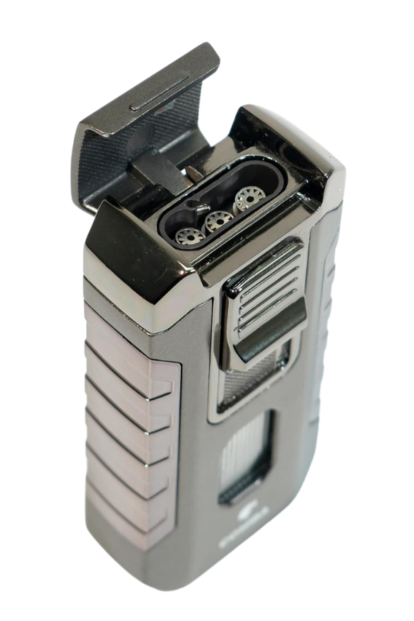 Cohiba 3 Torch Pürmüz Gunmetal Metal Puro Çakmağı