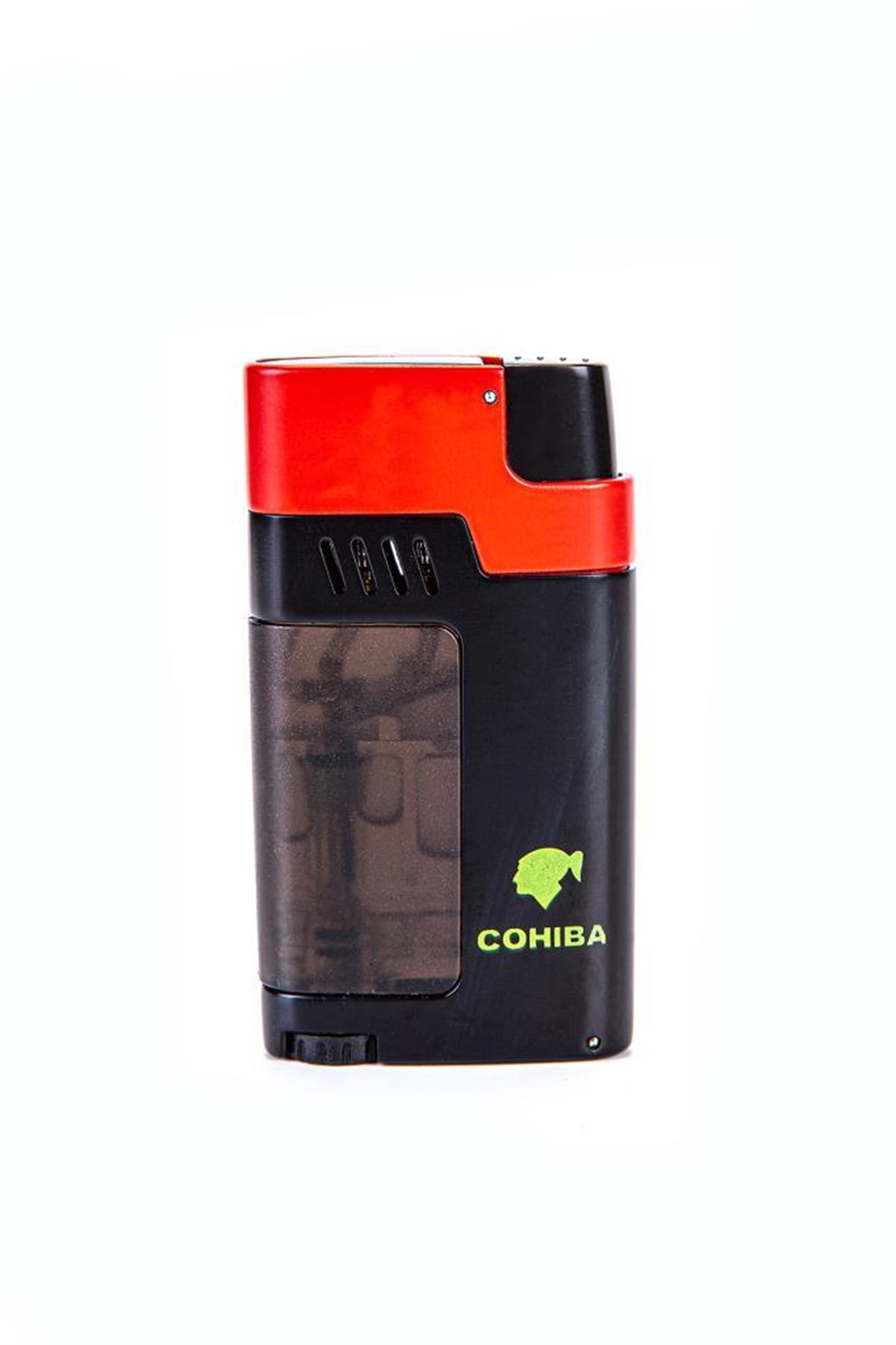 Cohiba 3 Torch Pürmüz Siyah Kırmızı Puro Çakmağı