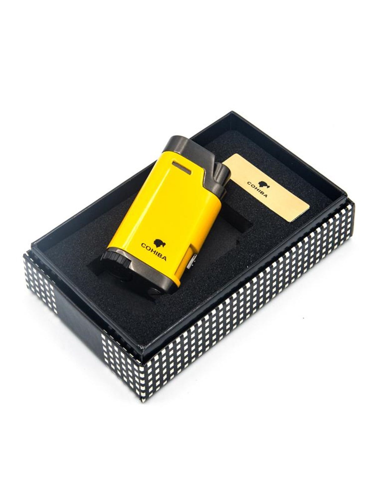 Cohiba 3 Torch Pürmüz Sarı Puro Çakmağı