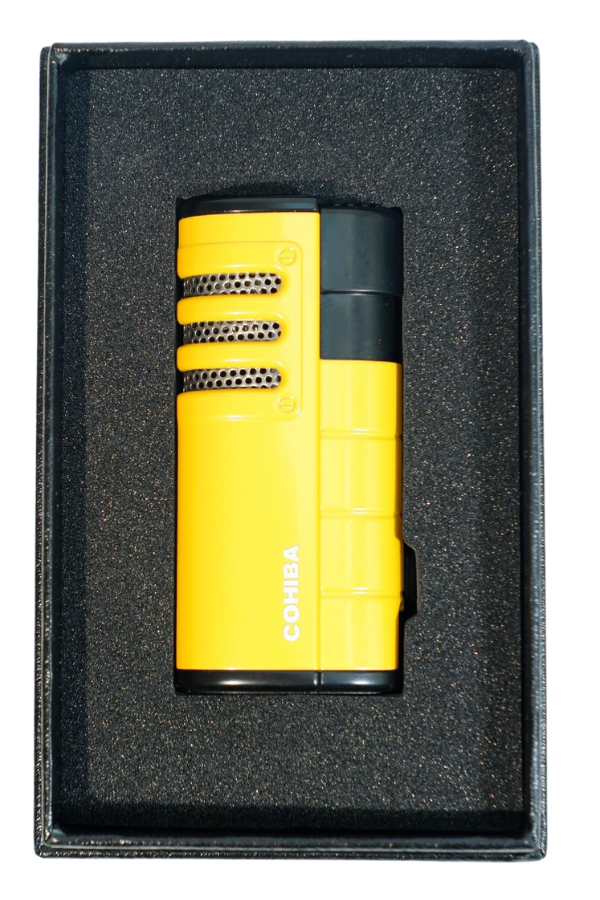 Cohiba 3 Torch Pürmüz Delicili Sarı Puro Çakmağı