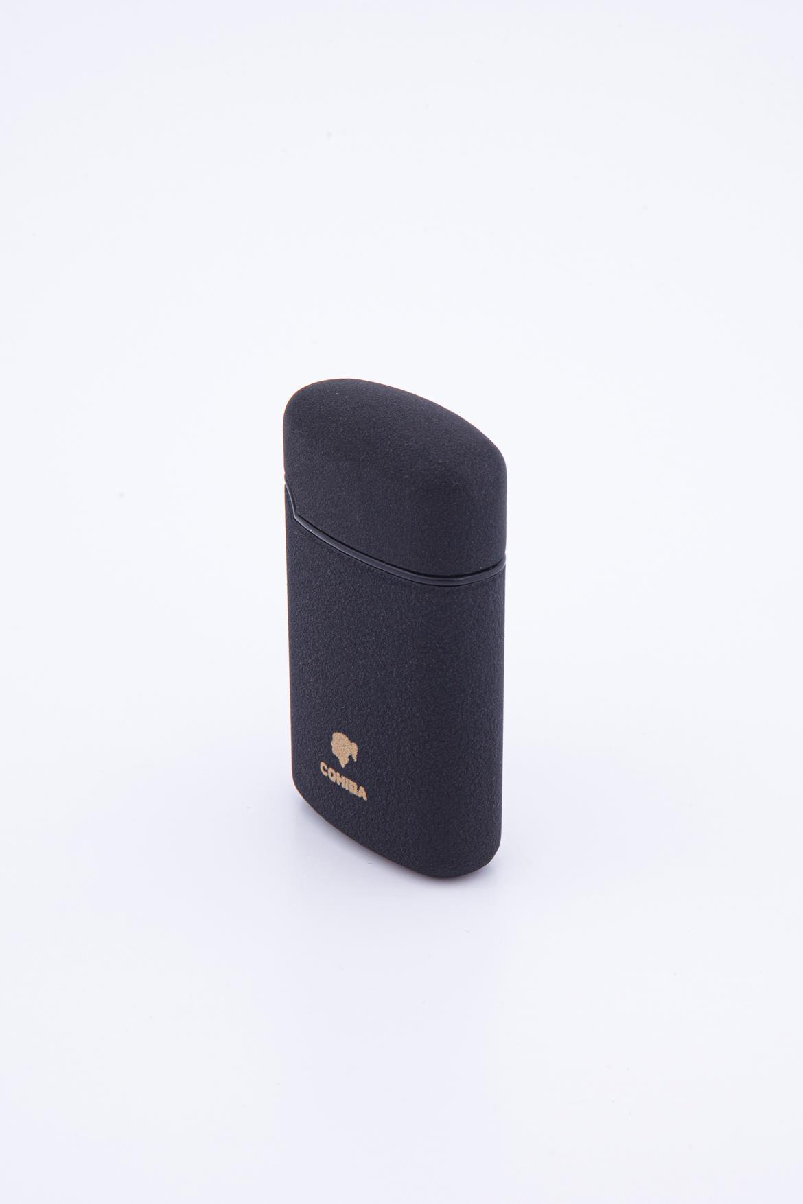 Cohiba 3 Torch Pürmüz Parlak Siyah Metal Puro Çakmağı