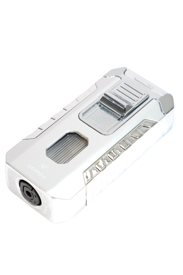 Cohiba 3 Torch Pürmüz Gümüş Metal Puro Çakmağı