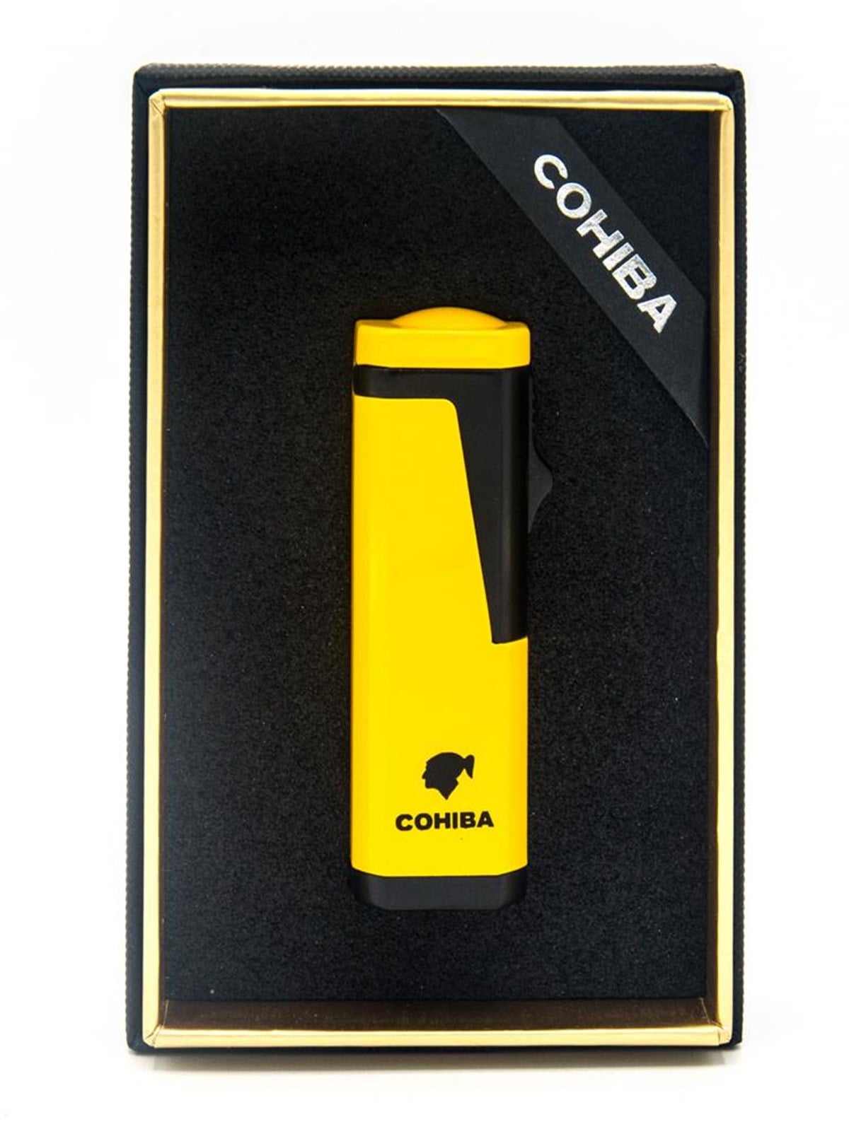 Cohiba 3 Torch Pürmüz Sarı Puro Çakmağı