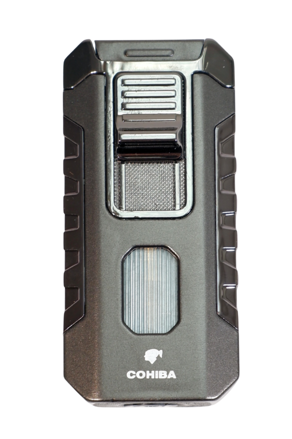 Cohiba 3 Torch Pürmüz Gunmetal Metal Puro Çakmağı