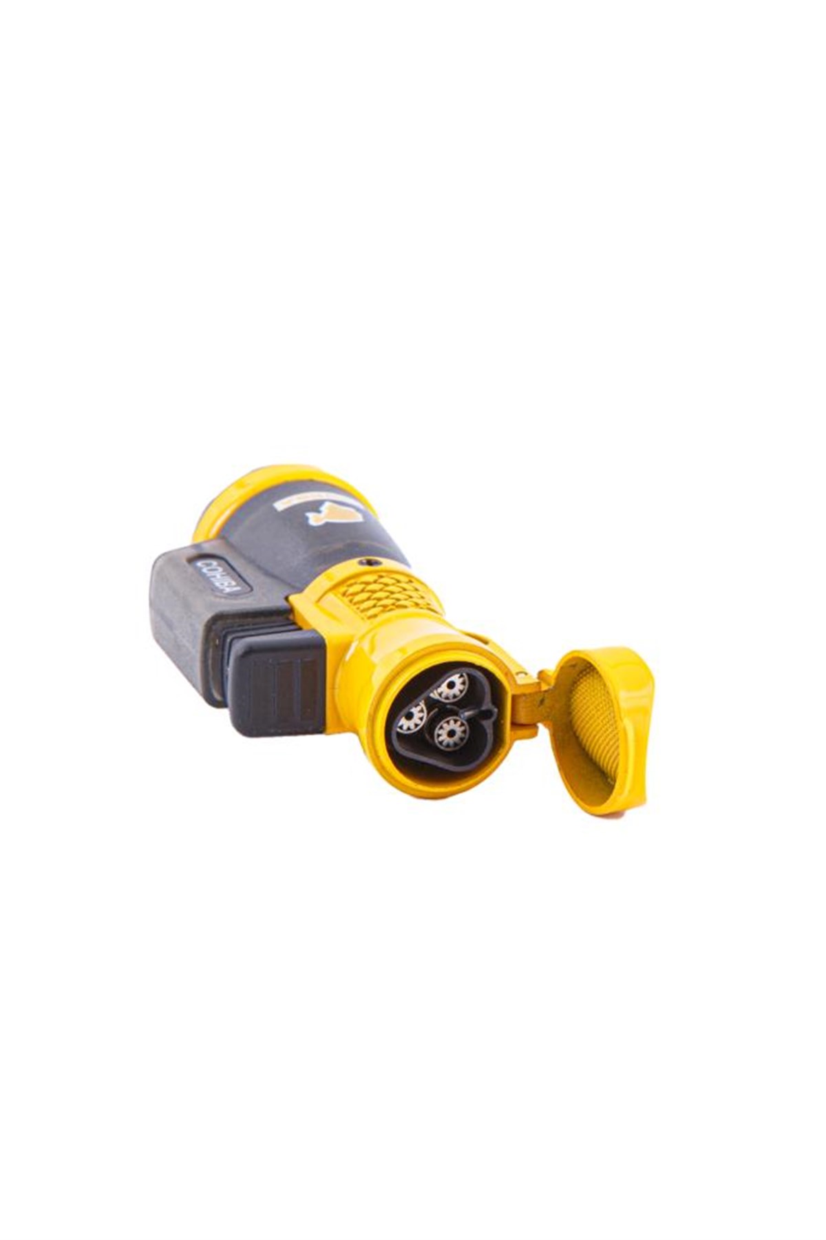Cohiba Üç Torch Pürmüz Sarı-Siyah Puro Çakmağı