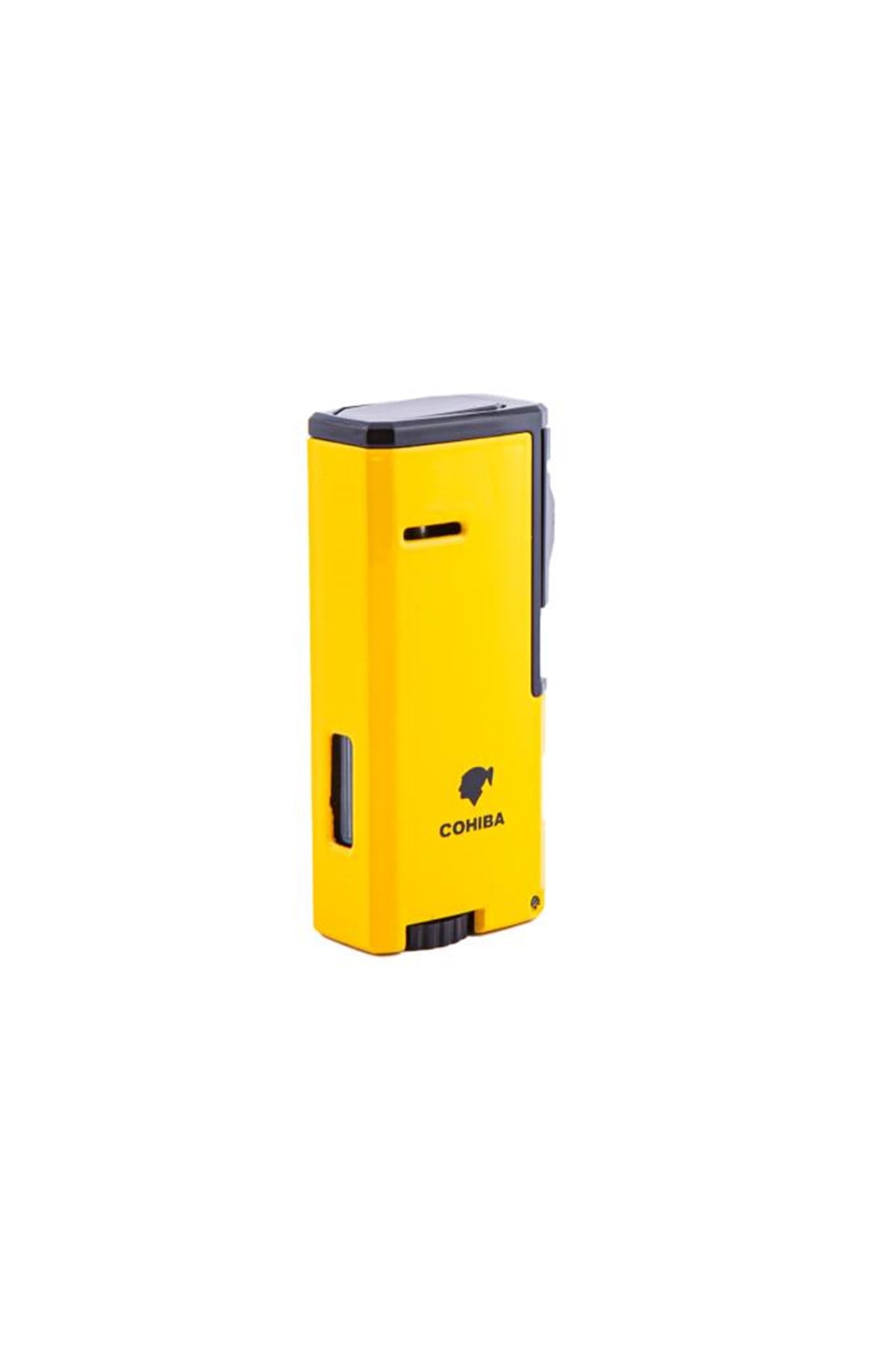 Cohiba Üç Torch Pürmüz Sarı-Siyah Puro Çakmağı