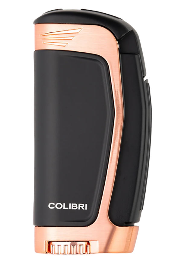 Colibri E3 3 Torch Pürmüz Siyah - Rose Gold Puro Çakmağı