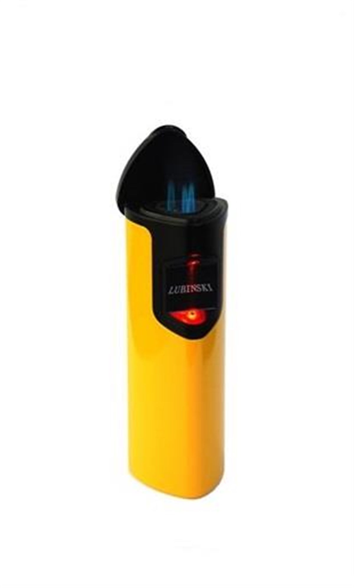 Lubinski 3 Torch Pürmüz Dokunmatik Sarı Puro Çakmağı