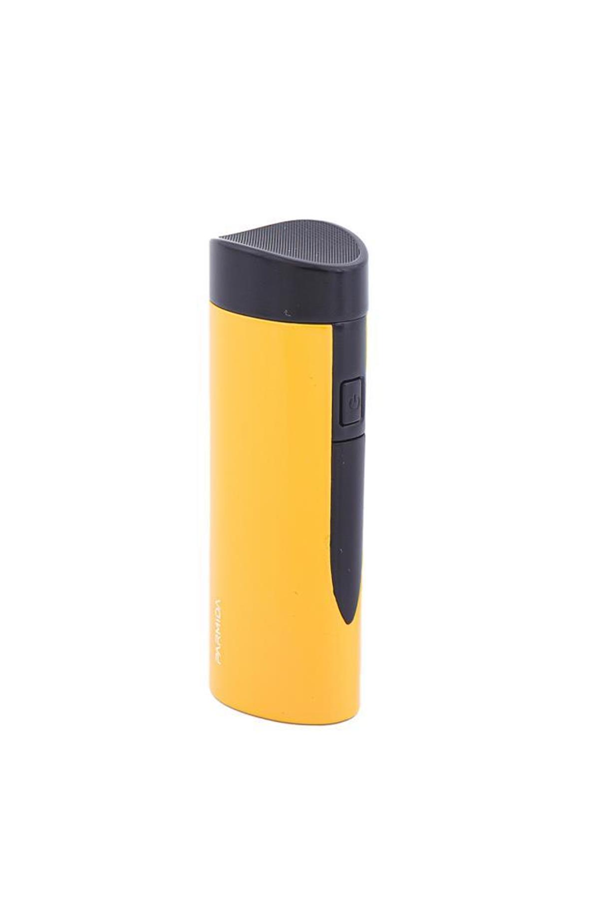 Parmida 3 Torch Pürmüz Sarı Puro Çakmağı