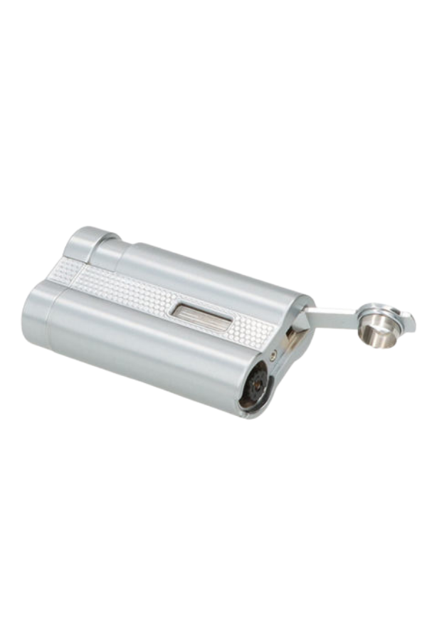 Parmida 3 Torch Pürmüz Gümüş Metal Puro Çakmağı