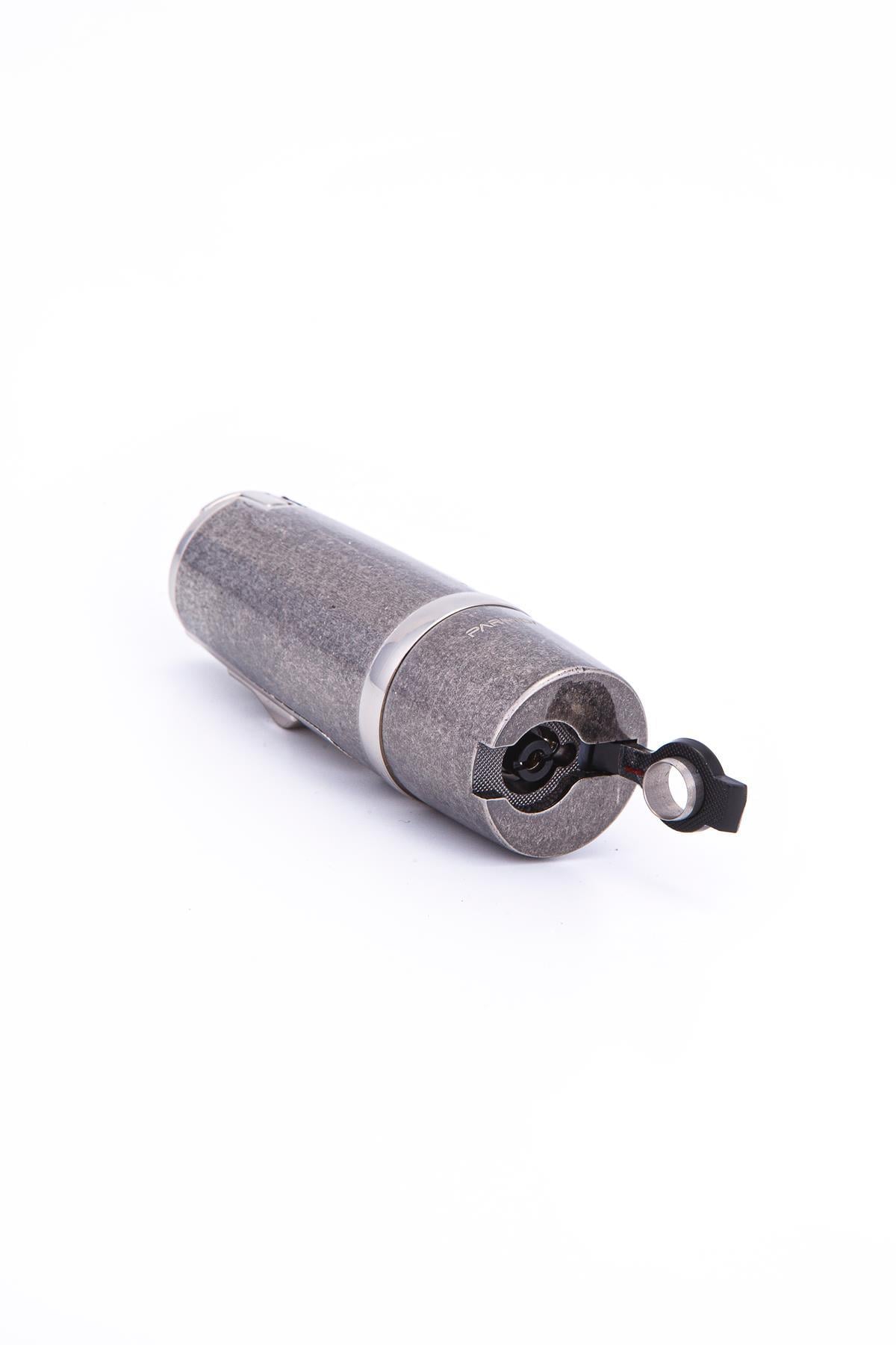 Parmida 3 Torch Pürmüz Fırçalı Gunmetal Metal Puro Çakmağı