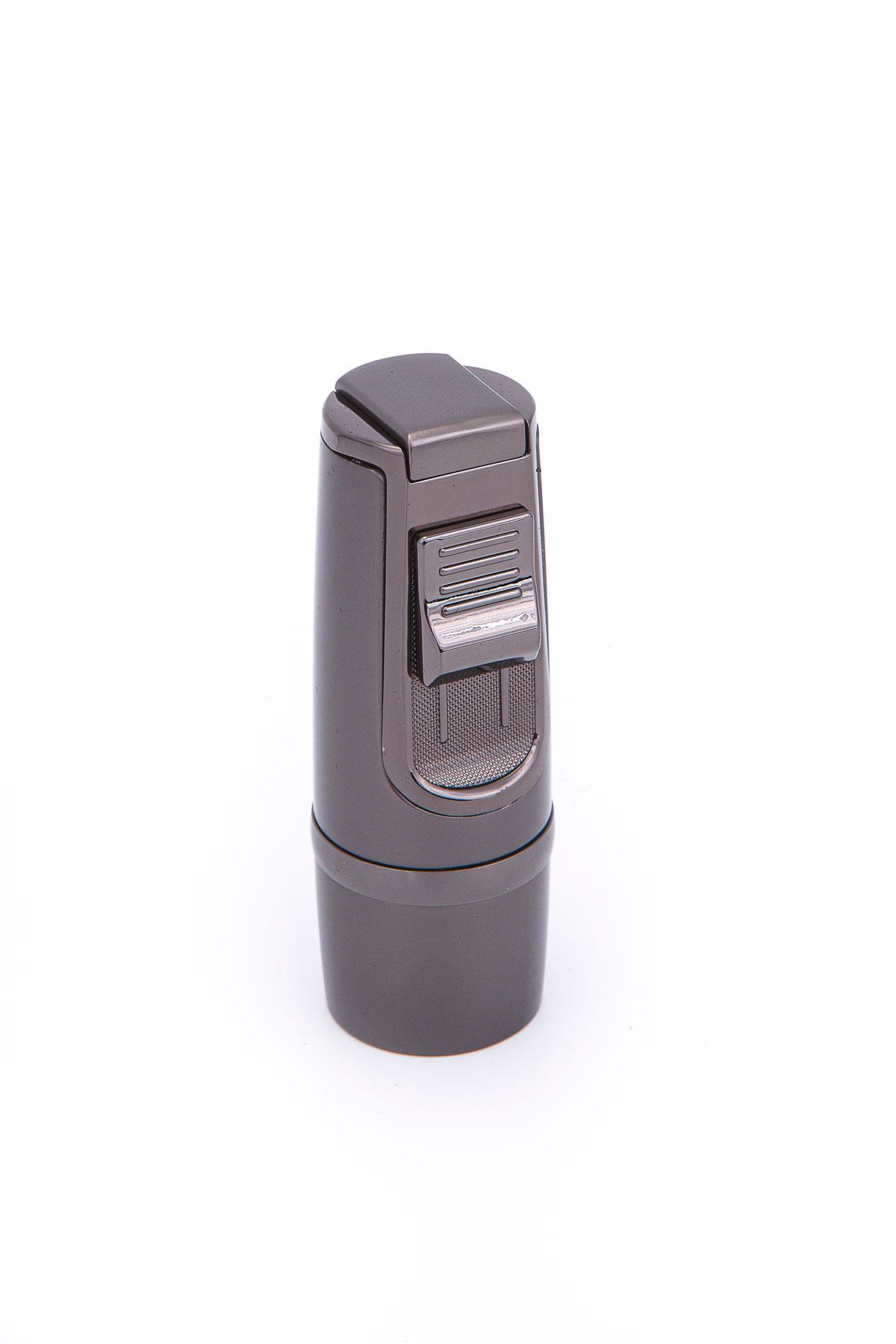 Parmida 3 Torch Pürmüz Gunmetal Metal Puro Çakmağı