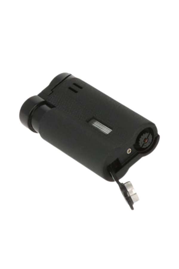Parmida 3 Torch Pürmüz Gümüş Siyah Puro Çakmağı
