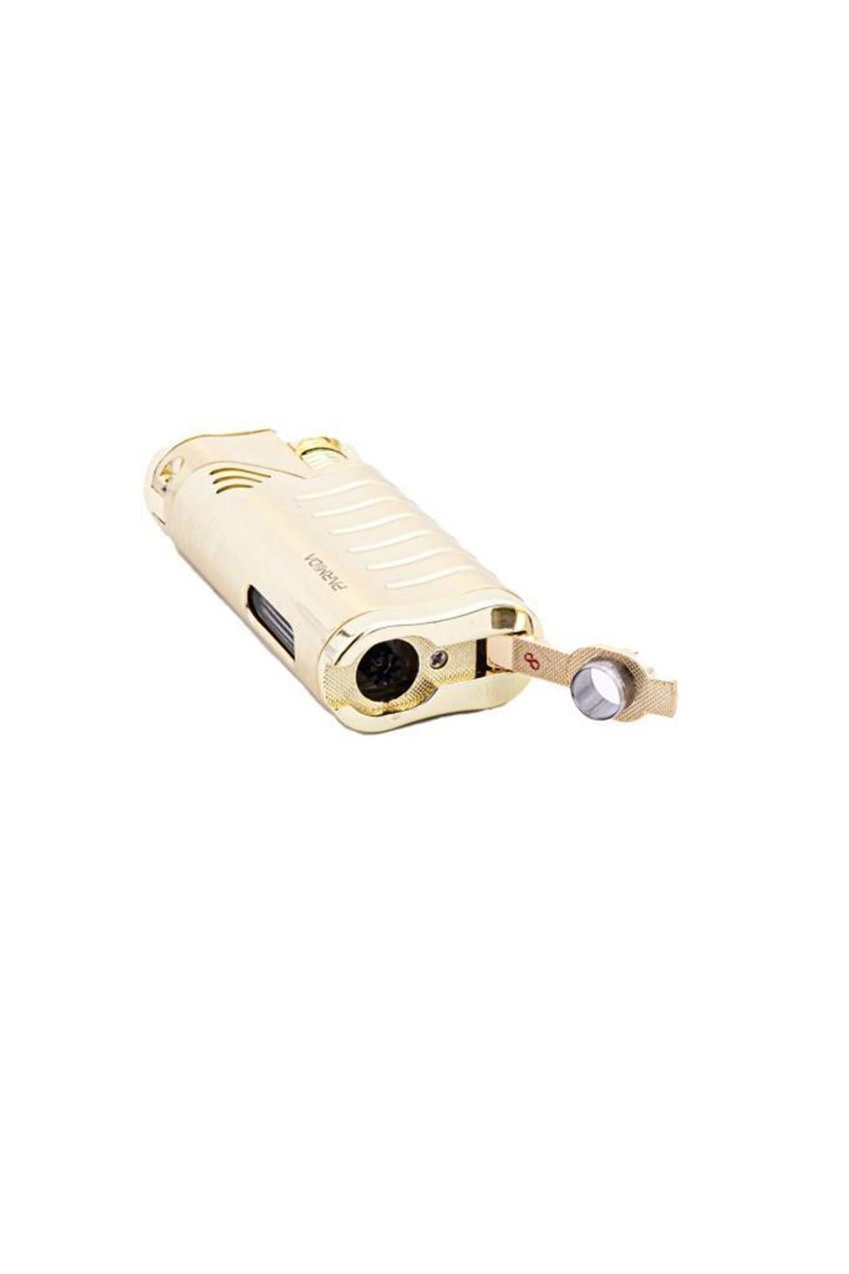 Parmida 3 Torch Pürmüz Gold Puro Çakmağı