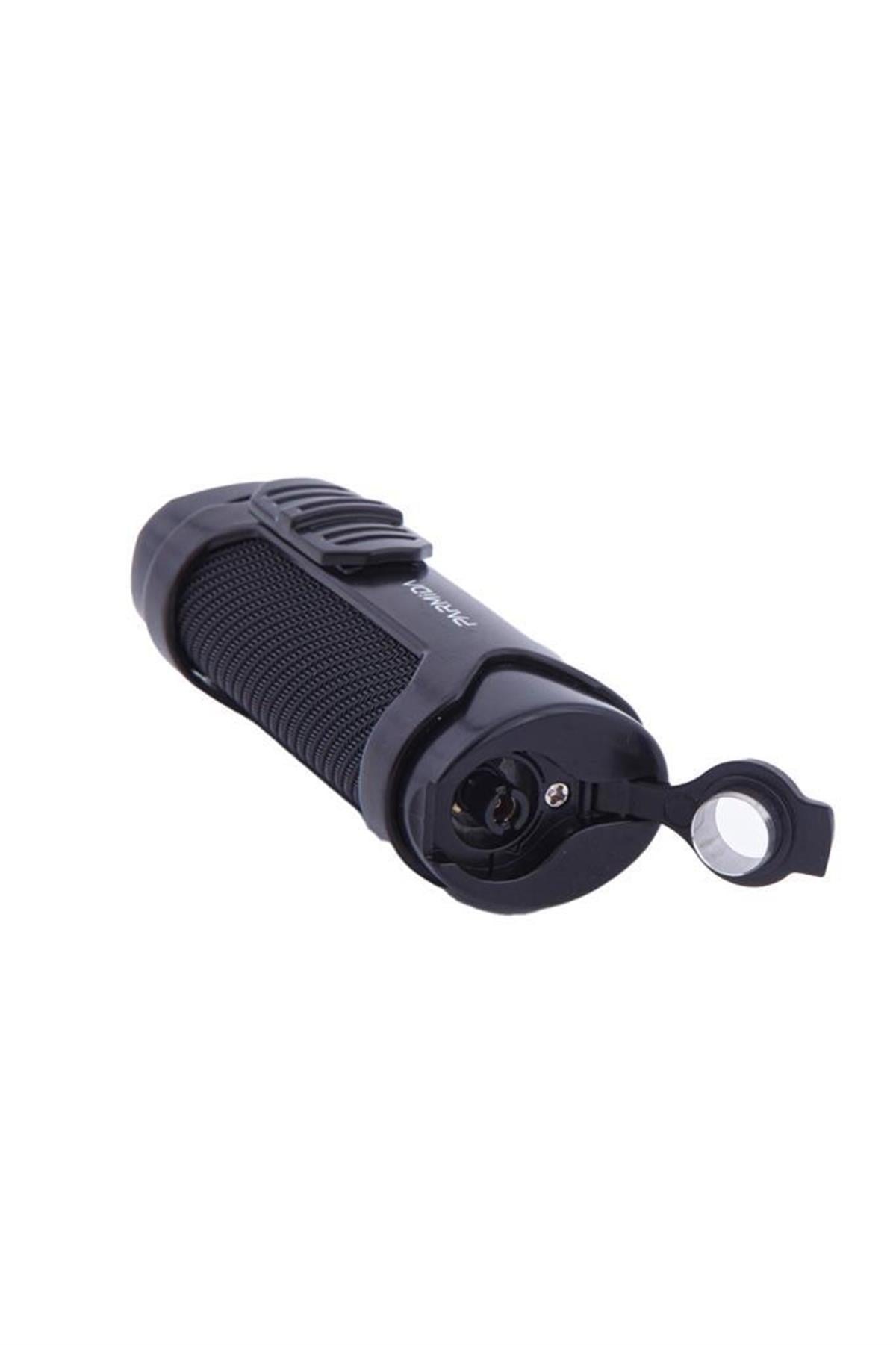 Parmida 3 Torch Pürmüz Siyah Puro Çakmağı