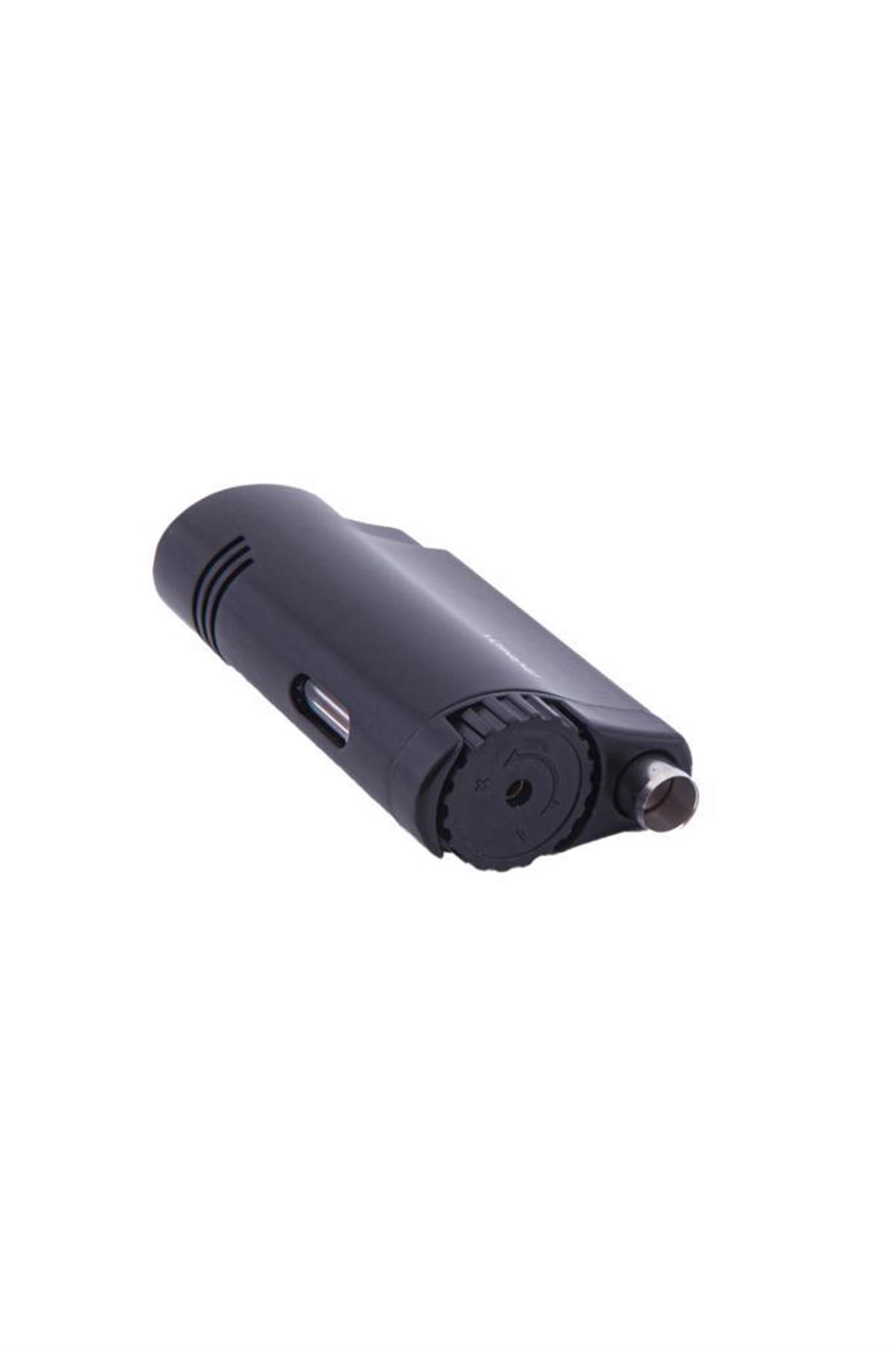 Parmida 3 Torch Pürmüz Siyah Puro Çakmağı