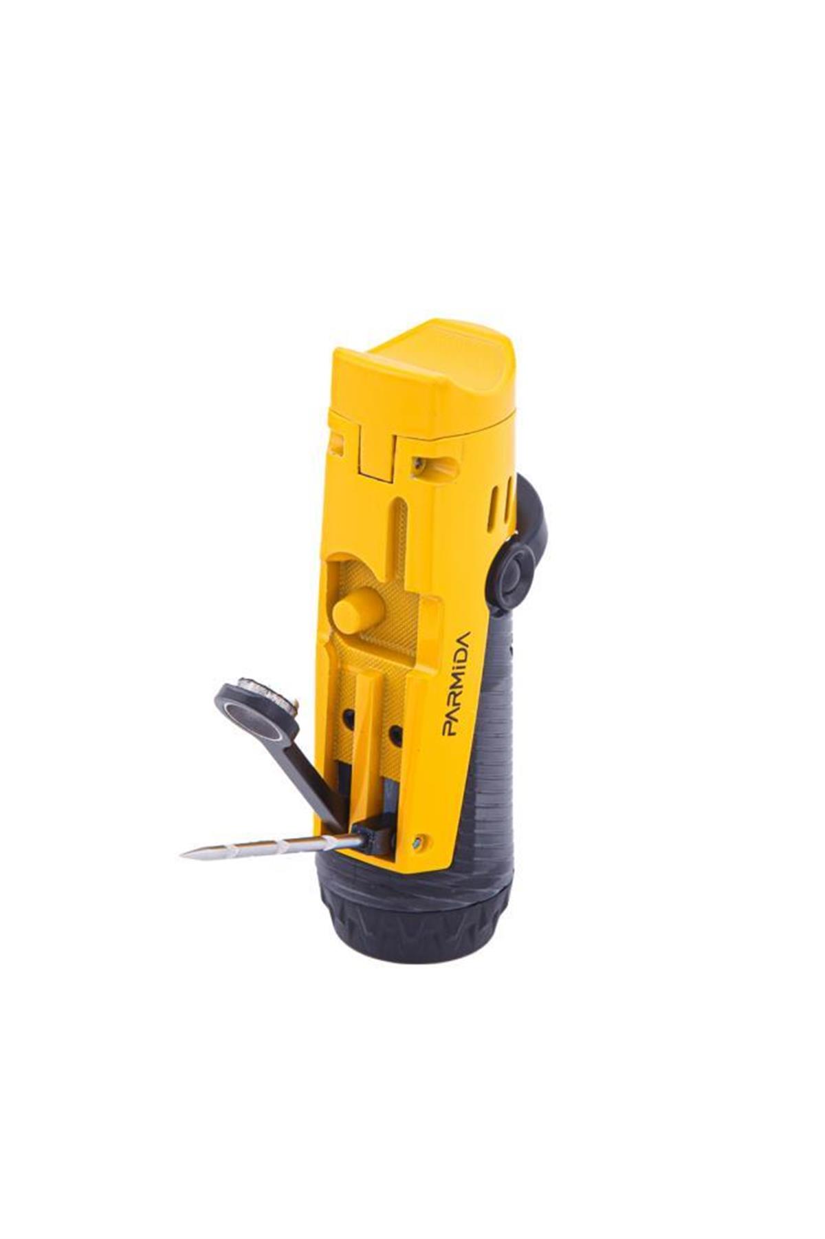 Parmida 3 Torch Pürmüz Siyah-Sarı Puro Çakmağı