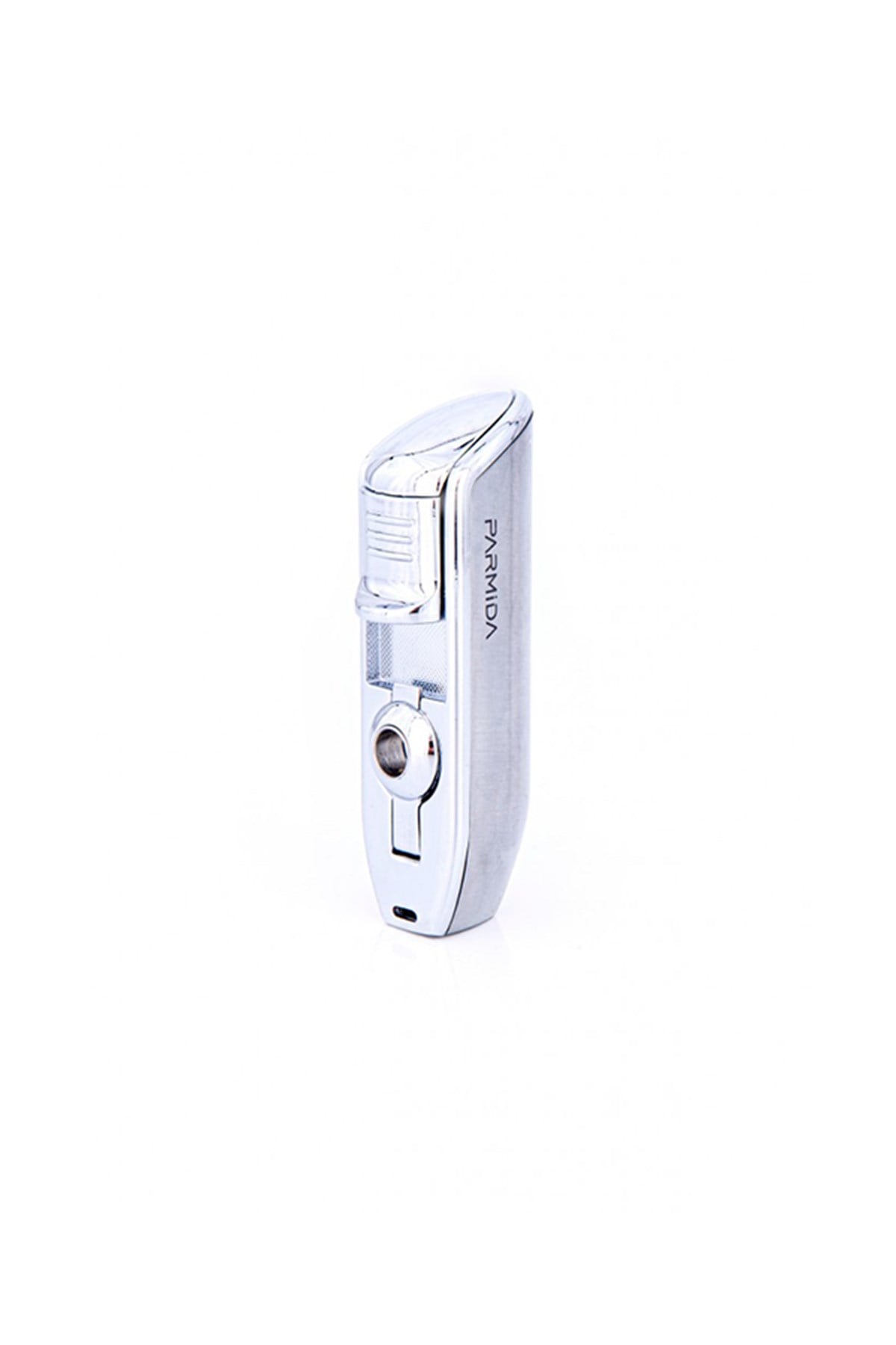 Parmida 3 Torch Pürmüz Gümüş Yan Ağız Puro Çakmağı
