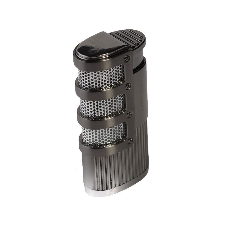 Parmida 3 Torch Pürmüz Gunmetal Metal Puro Çakmağı