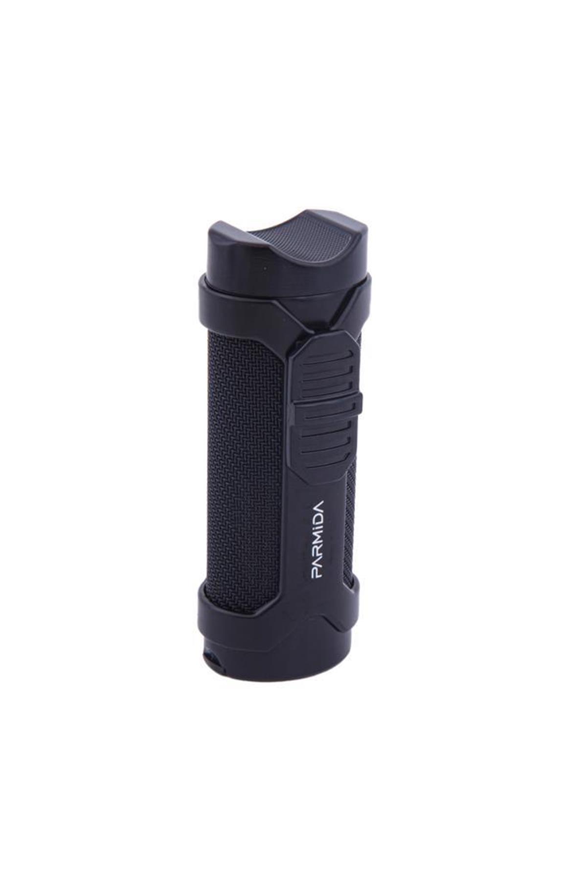 Parmida 3 Torch Pürmüz Siyah Puro Çakmağı