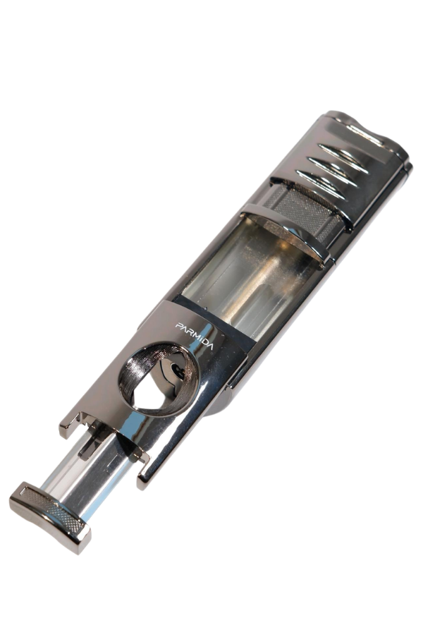 Parmida 3 Torch Pürmüz Kesici & Delicili Gunmetal Metal Puro Çakmağı
