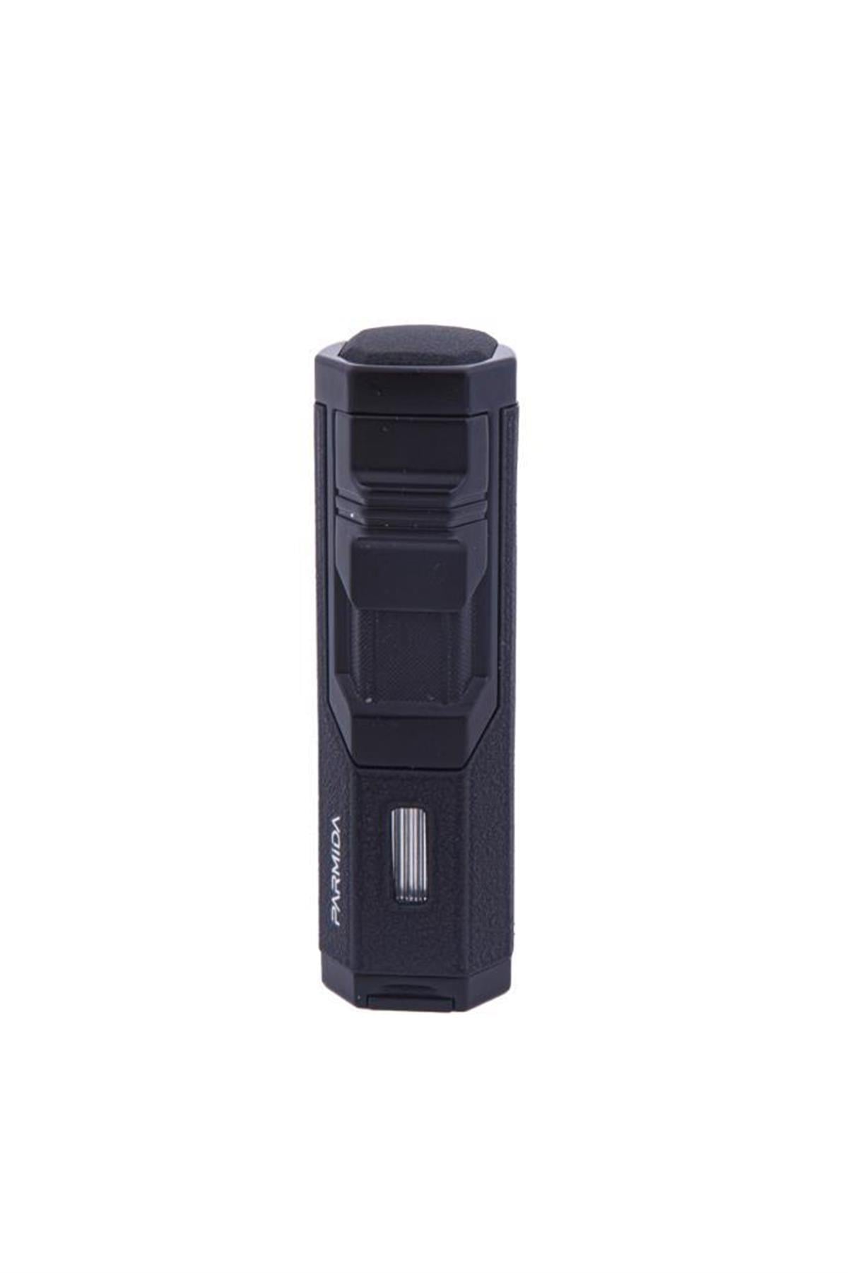 Parmida 3 Torch Pürmüz Siyah Puro Çakmağı