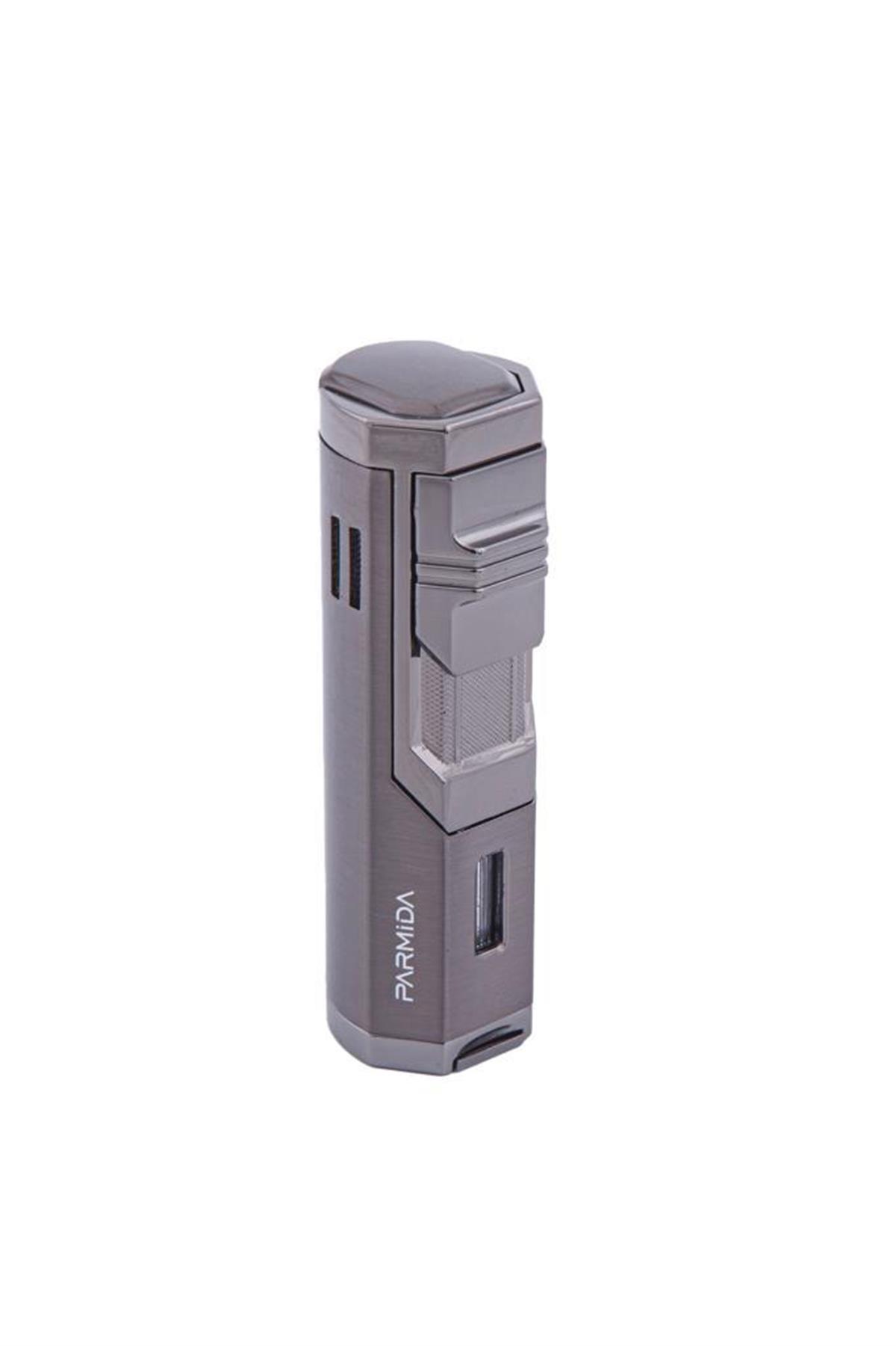 Parmida 3 Torch Pürmüz Gunmetal Puro Çakmağı
