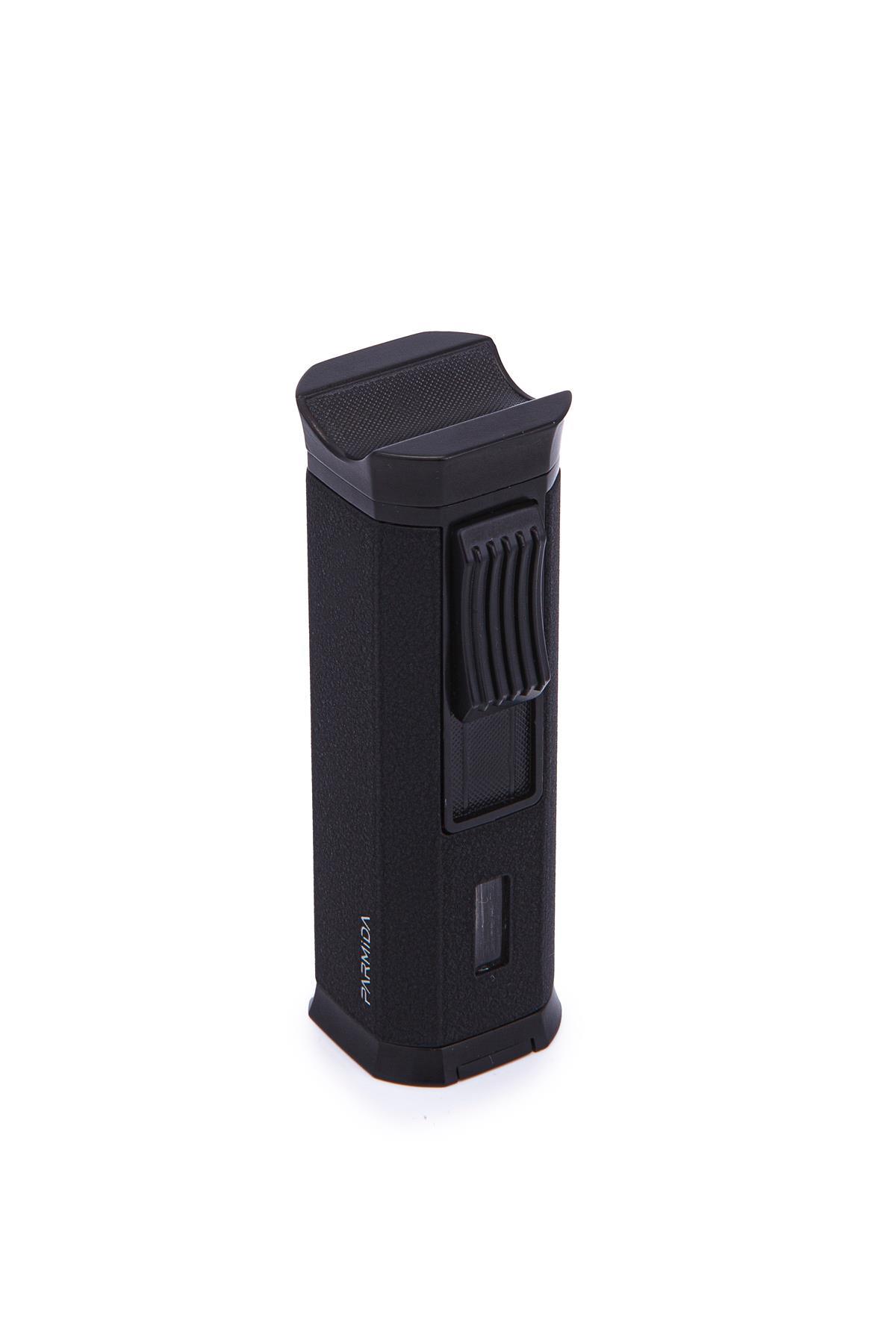 Parmida 3 Torch Pürmüz Mat Siyah-Metal Puro Çakmağı