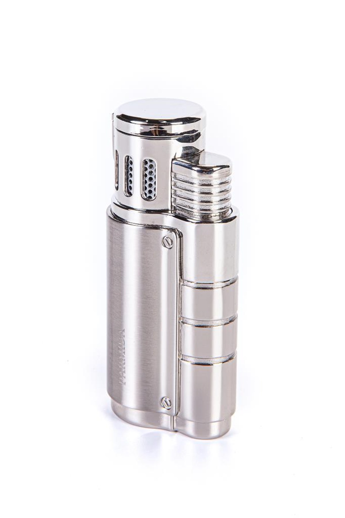 Parmida 3 Torch Pürmüz Gümüş Puro Çakmağı