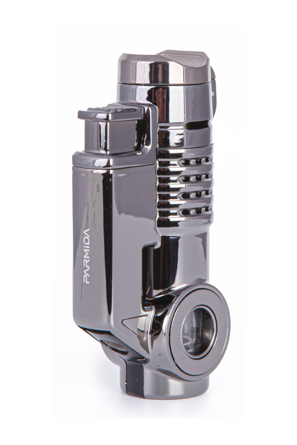 Parmida 3 Torch Pürmüz Gunmetal Metal Puro Çakmağı