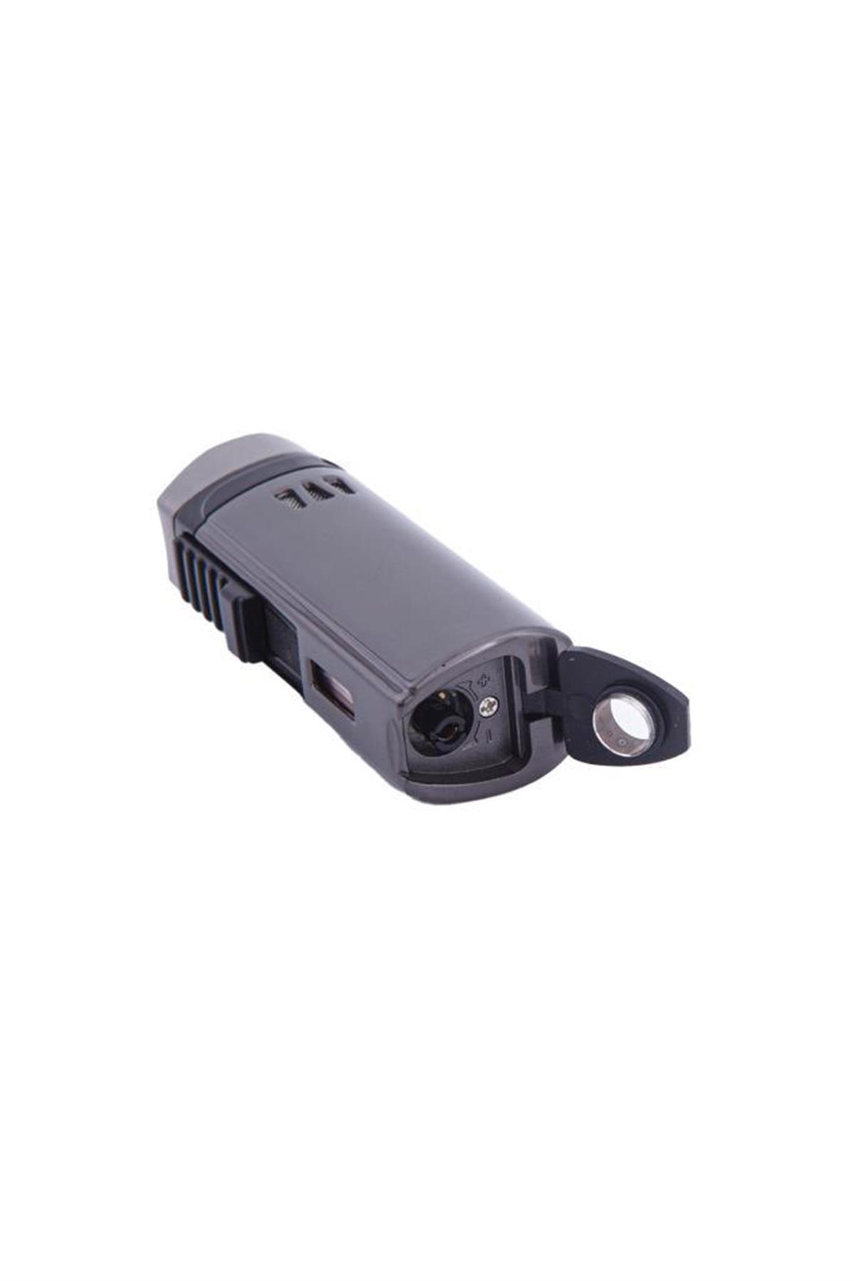Parmida 3 Torch Pürmüz Gunmetal Puro Çakmağı